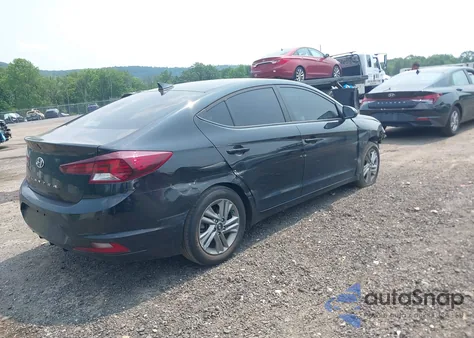 2020 Hyundai Elantra Sel from USA, damaged, VIN KMHD84LFXLU077789